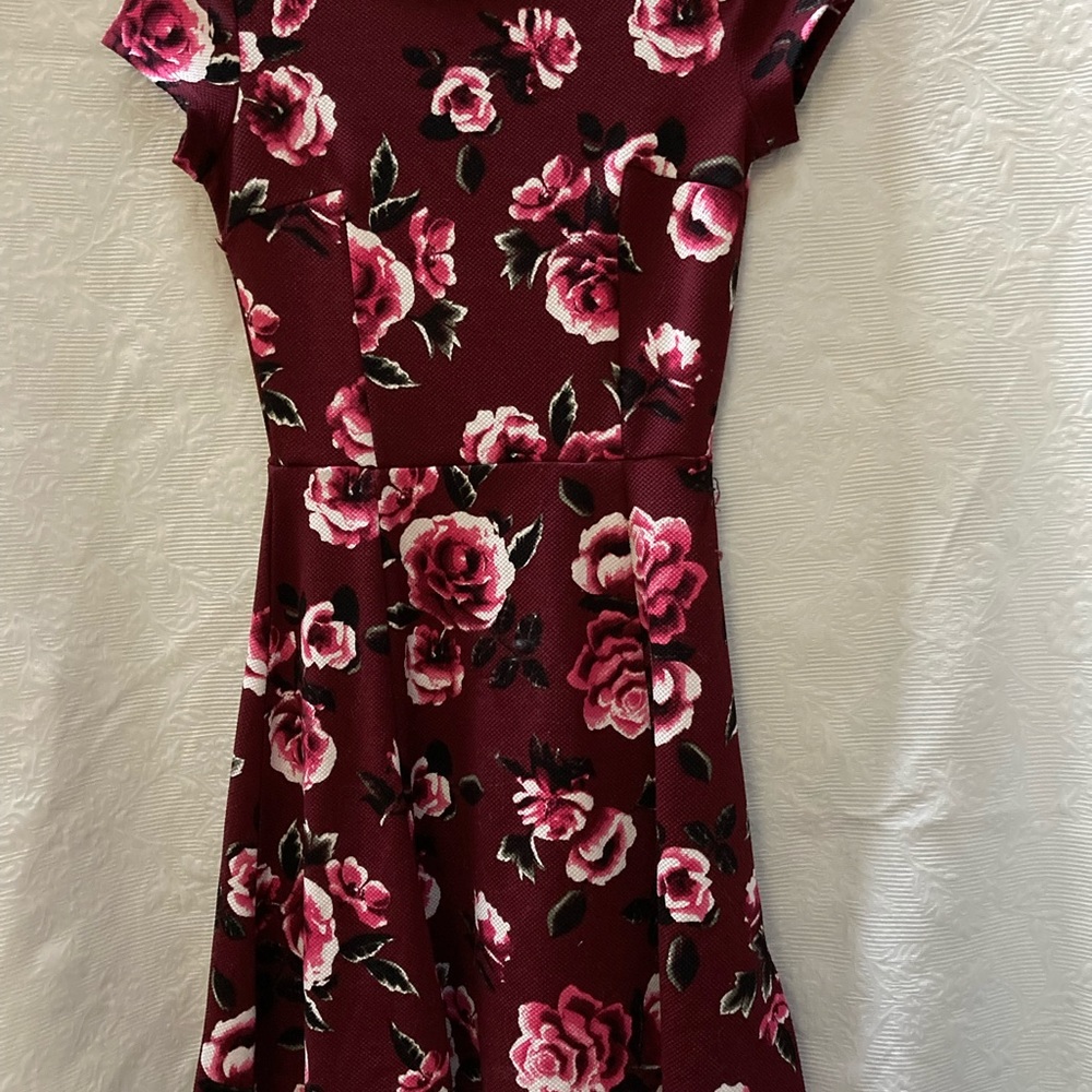 H & M Divided Floral Above-Knee Dreas (Small)